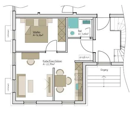 Ferienwohnung/businessapartment Διαμέρισμα *